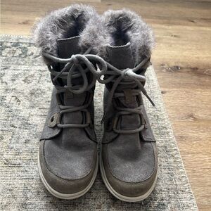 Sorel Explorer Joan Gray Winter Boots